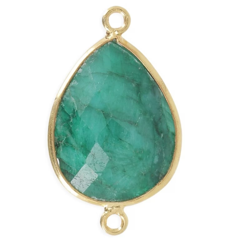 Collana Radice di Smeraldo o Radice di Rubino - 14k Gold Filled - Oro Riempito