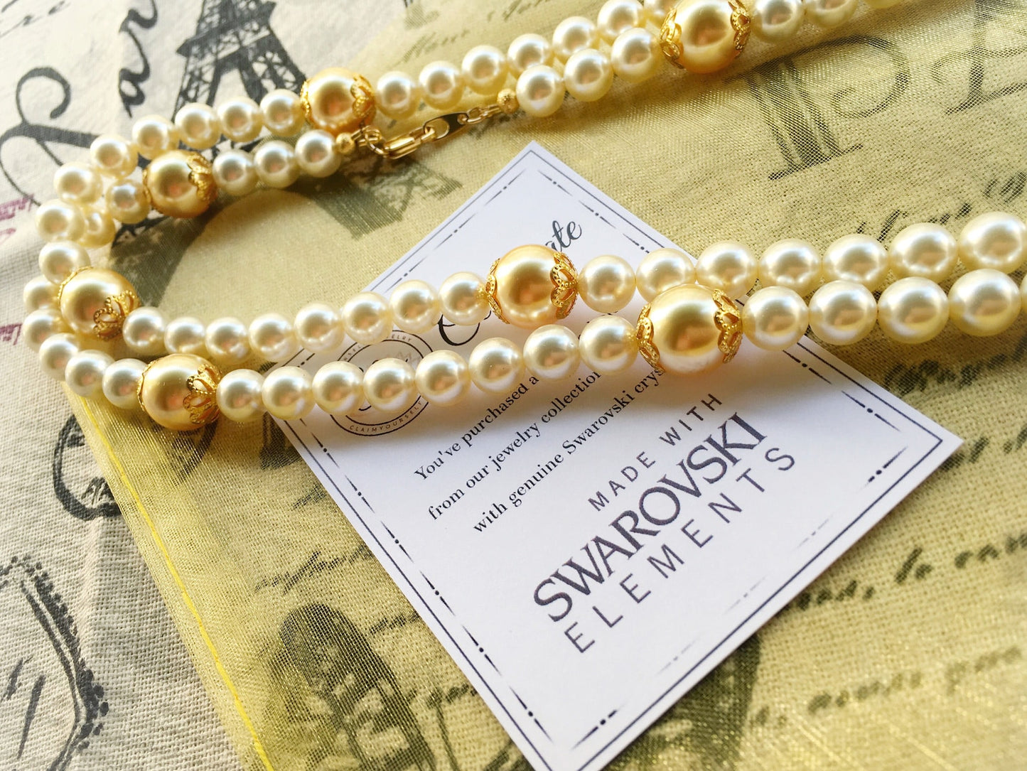 Collana Anastasia Filo di Perle