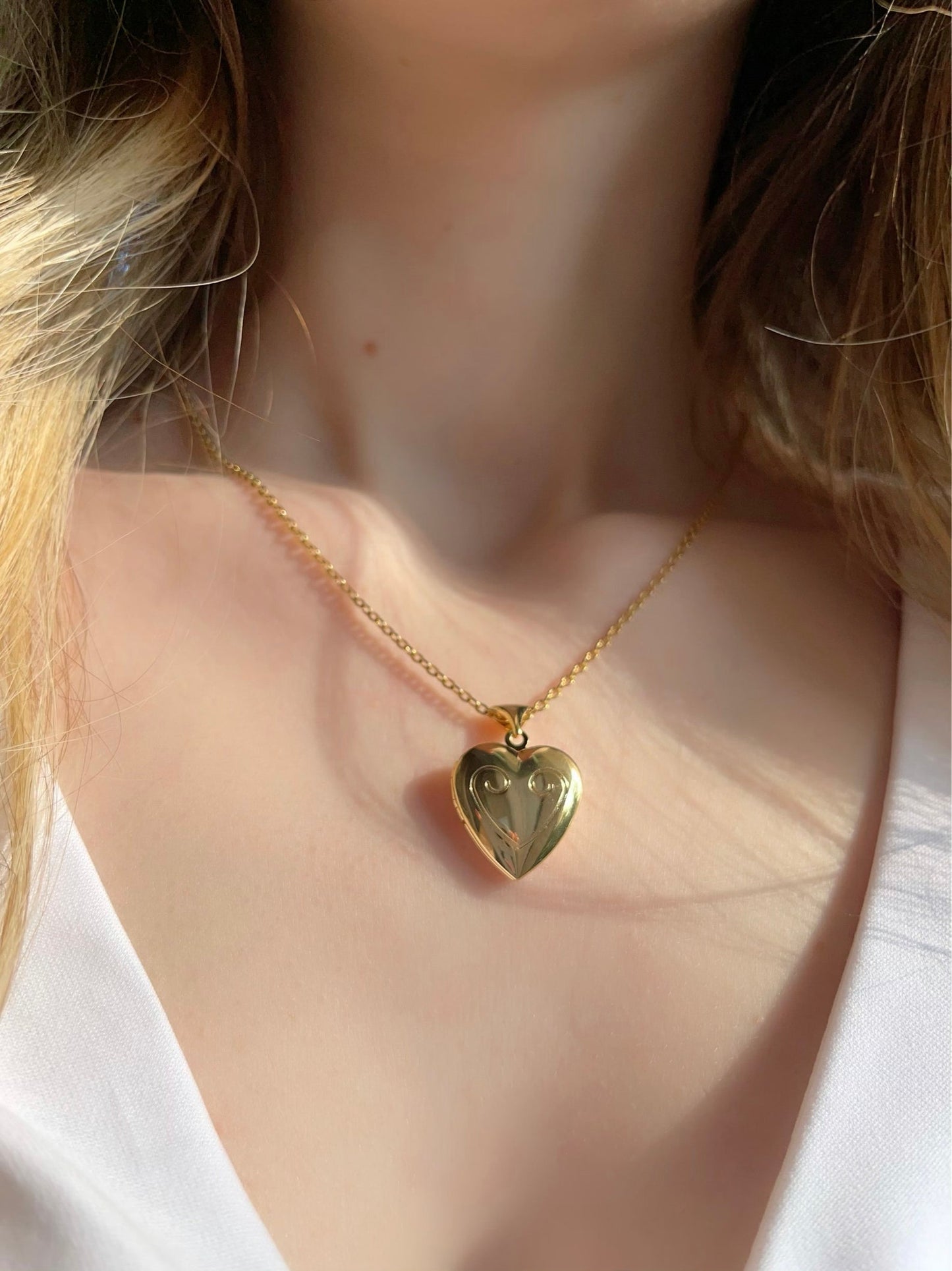 Collana Cuore Clara Lo Schiaccianoci Principessa Fata Confetto Medaglione portafoto locket apribile