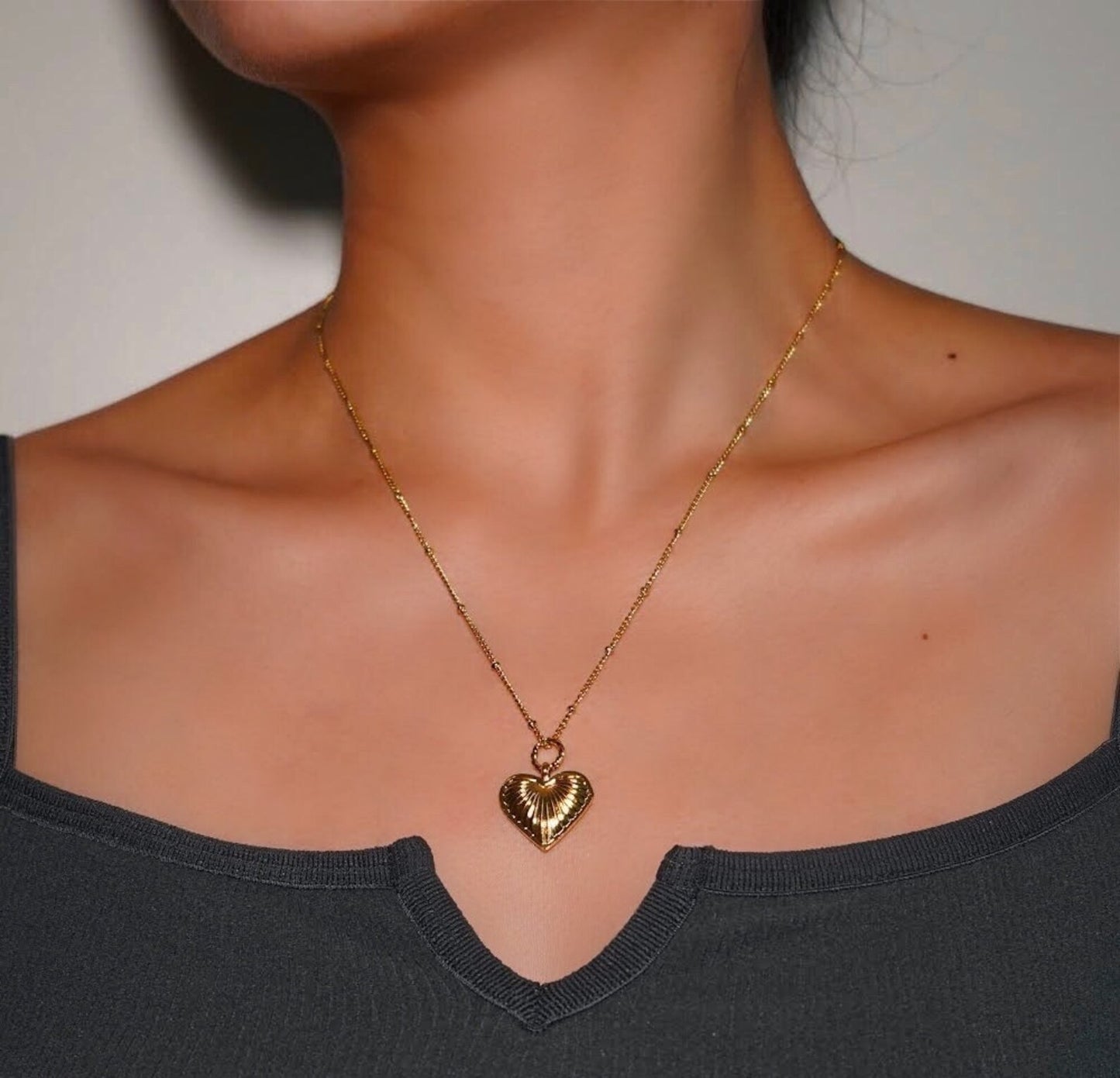 Collana Cuore Margot "What was I made for?" - Radiant Heart Necklace