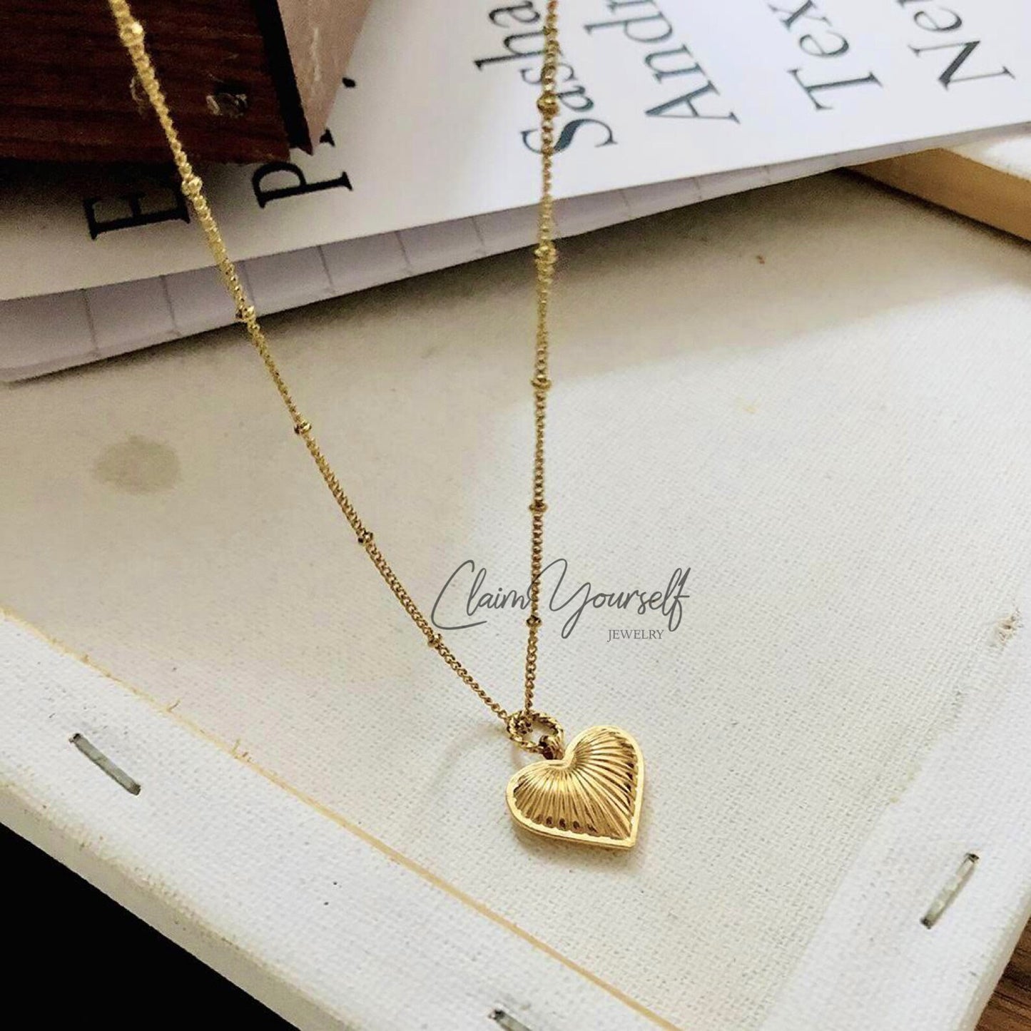 Collana Cuore Margot "What was I made for?" - Radiant Heart Necklace