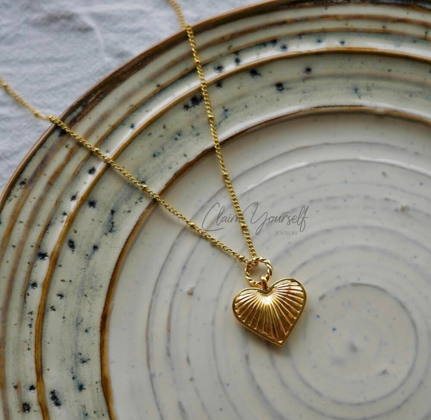 Collana Cuore Margot "What was I made for?" - Radiant Heart Necklace