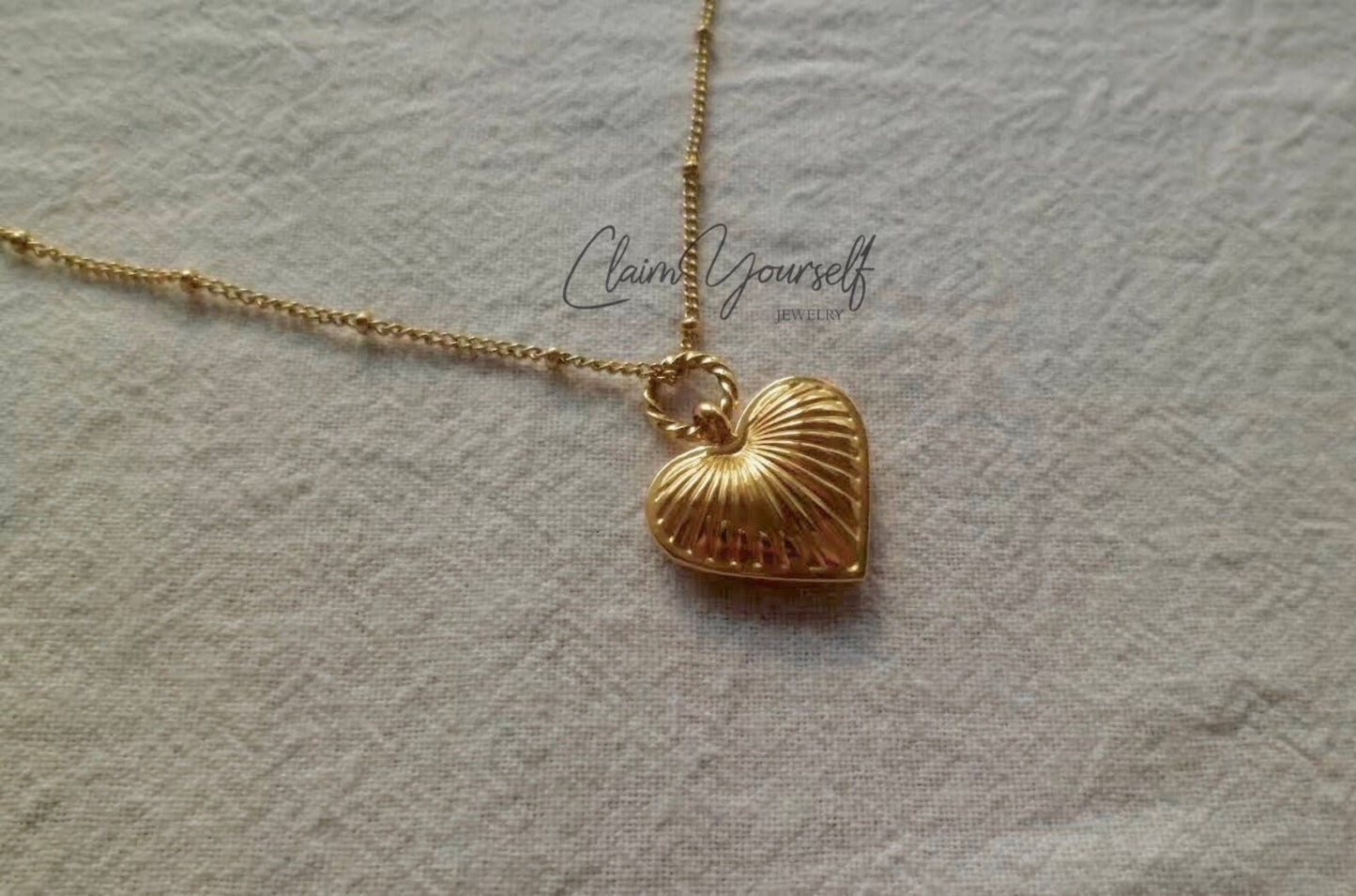 Collana Cuore Margot "What was I made for?" - Radiant Heart Necklace
