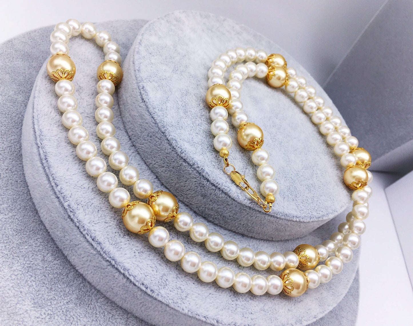 Anastasia String of Pearls Necklace